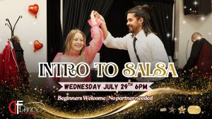 Intro to Salsa! Beginner welcome! No parter needed