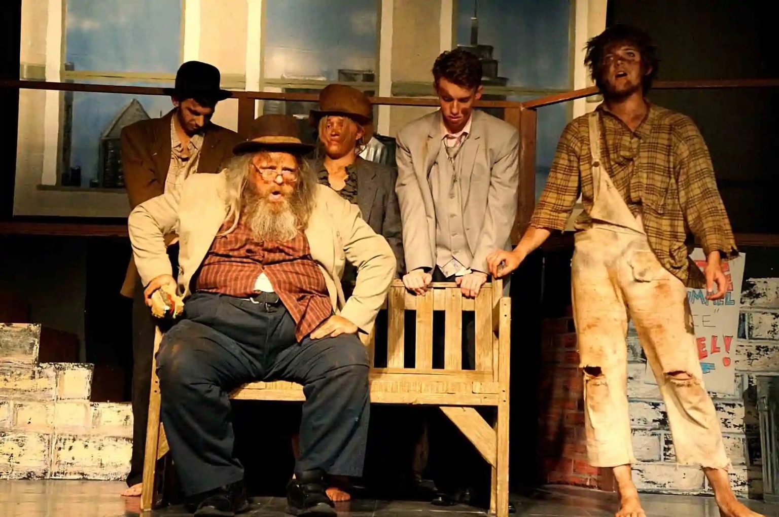 Gallery 2 - Bums & Businessmen featured production photo 2