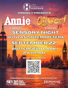Annie KIDS and Oliver Jr. - Sensory Night Performance