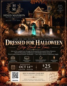 Hines Mansion Halloween Tour