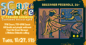'Scare' Dance at Fisher Beer